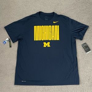 Nike Michigan Wolverines Dri Fit Shirt